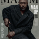 Illustration for article titled A fully clothed Idris Elba becomes first man to land solo Maxim cover